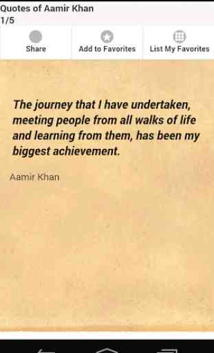 Quotes of Aamir Khan 1