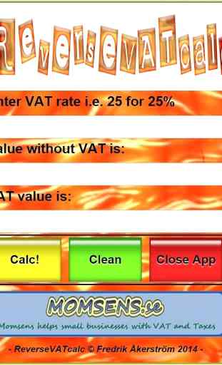 Reverse VAT calc 1