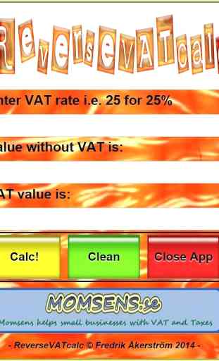 Reverse VAT calc 3