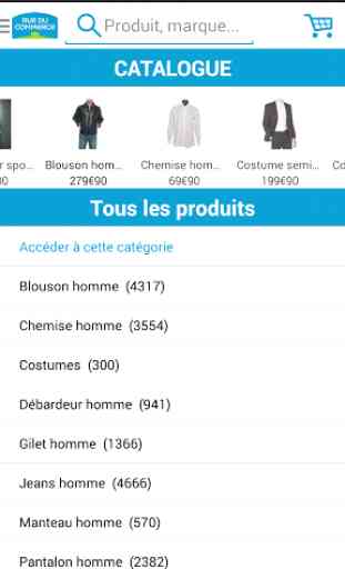 Rue du Commerce - Shopping App 2