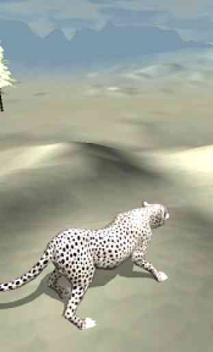 Snow Leopard Chase Simulator 3