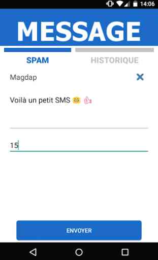 Spam SMS 1