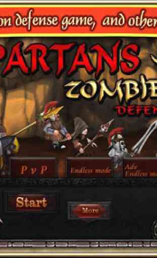 Spartans vs Zombies defense HD 4