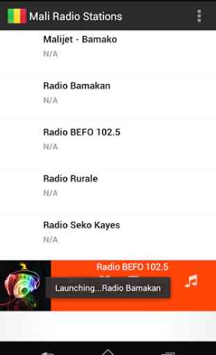 Stations de radio Mali 3