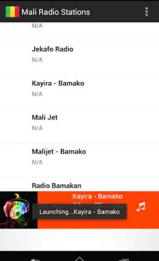 Stations de radio Mali 4