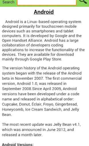 Updates for Android (info) 2
