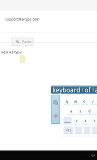 A.I.type clavier pour tablette 2