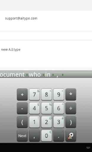 A.I.type clavier pour tablette 3