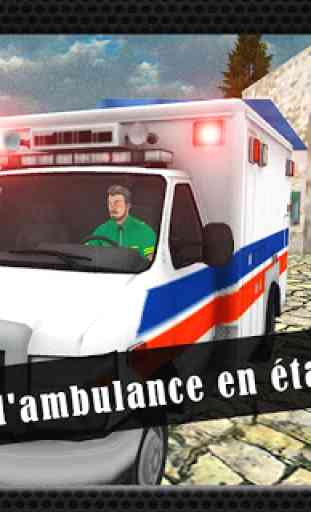 hors route ambulance Heli 1
