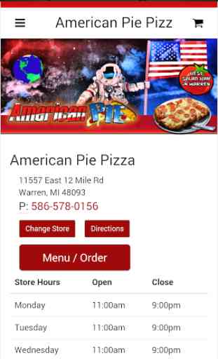 American Pie Pizza 1