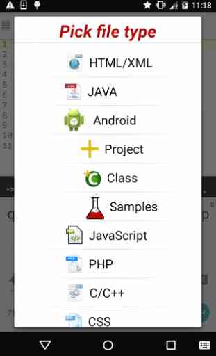 Anacode IDE Android/C/C++/JAVA 3