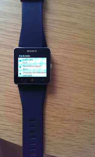 Any.do for Sony Smart Watch 2