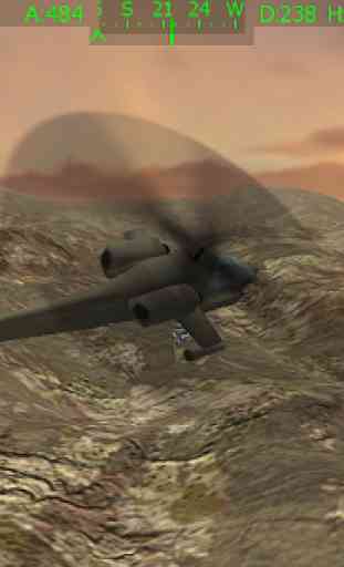 Apache Chopper Pilot 3D HD 2