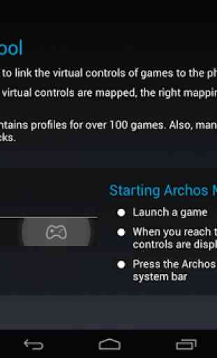 Archos Mapping Tool (GamePad) 3