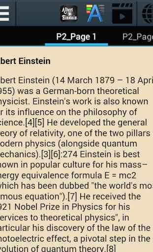 Biographie de Albert Einstein 2
