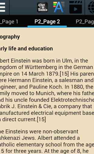 Biographie de Albert Einstein 3