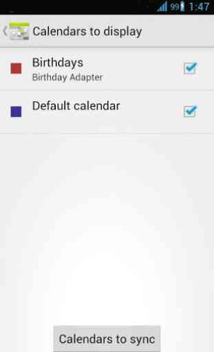 Birthdays into Calendar 1