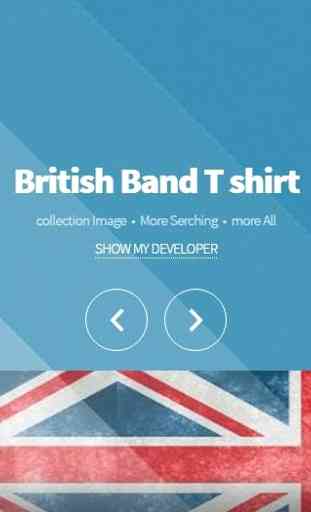 British Band T-shirt 1