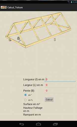 Calcul de surface de toiture 3