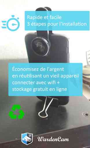 Caméra de sécurité WardenCam 3