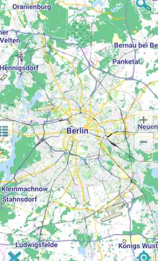 Carte de Berlin hors-ligne 1