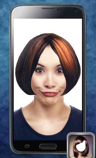 Changement de coiffure virtuel 3