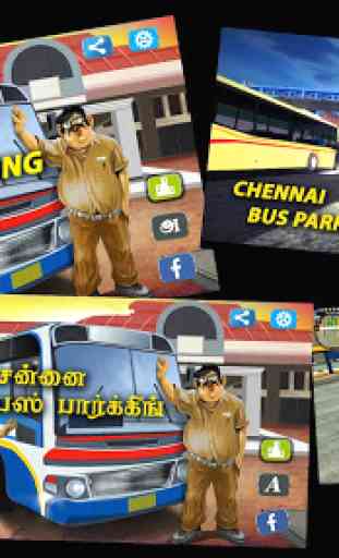 Chennai Bus Parking 3D 1