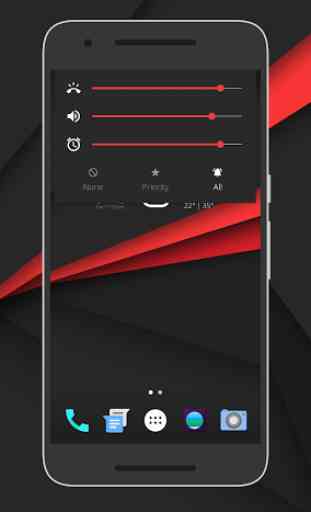 CleanUI Red CM12.1/COS Theme 4