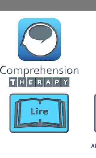 Comprehension Therapy 3