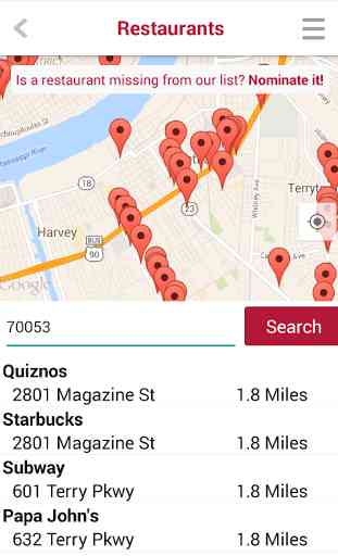 Eat Out Well—Restaurant Finder 2