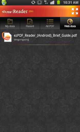 ezPDF Reader G-Drive Plugin 4