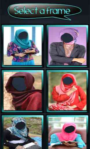 femme hijab montage photo 2