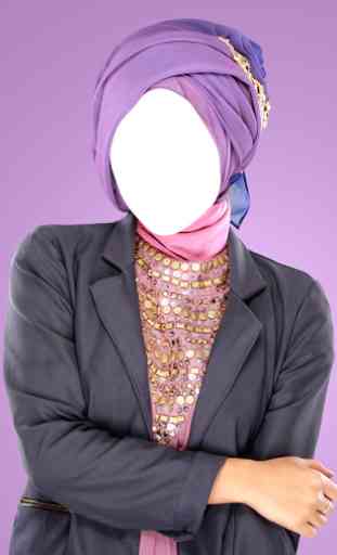femme hijab montage photo 3