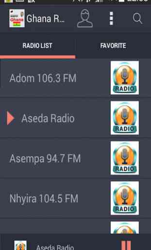 Ghanas Radio - Stations FM/AM 1