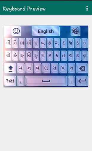 Gujarati Input Keyboard 3