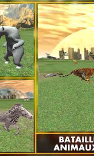 Jungle Wild Tiger Attaque Sim 3