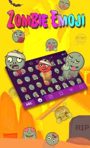 Kika Keyboard Zombie Emoji 1