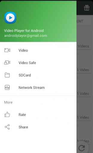 Lecteur vidéo pour Android 1