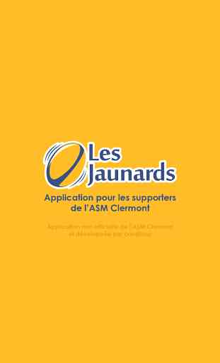 Les Jaunards Clermont Rugby 1