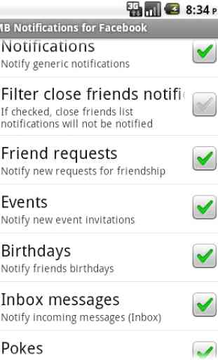 MB Notifications for FB (Free) 2