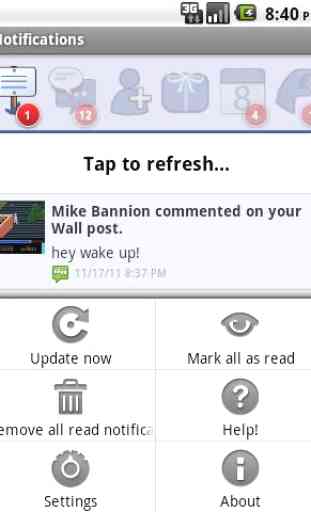 MB Notifications for FB (Free) 4