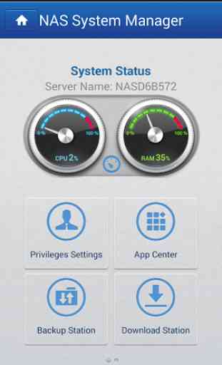 NAS System Manager 2