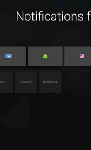 Notifications for Android TV 1