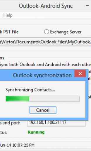 Outlook-Android Sync 4