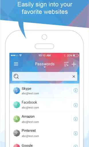 Password Manager－essai gratuit 2