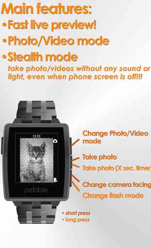 PblCamera - Camera for Pebble 1