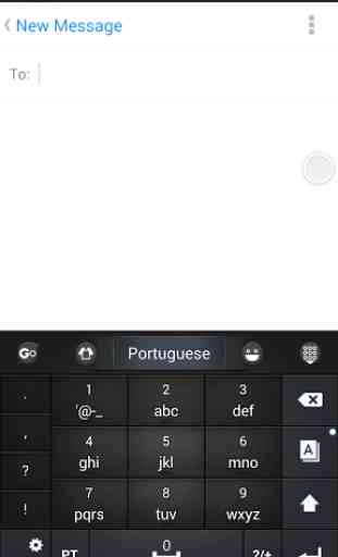 Portuguese Lang - GO Keyboard 4