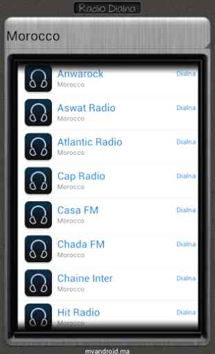 Radio Dialna (Radio Maroc) 4