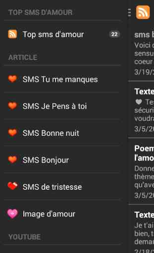 SMS d'amour 2