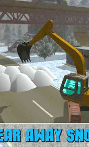 Snow Excavator Simulator 3D 3